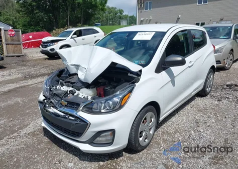 2020 Chevrolet Spark Fwd Ls Automatic из США, поврежденный, VIN KL8CB6SA0LC407957